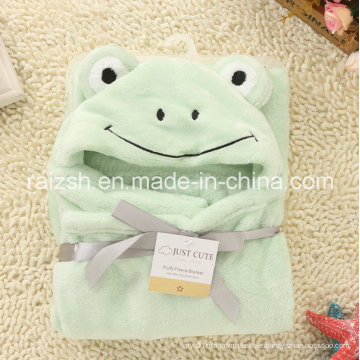 Flannel Blanket Cartoon Cloak Blanket for Export